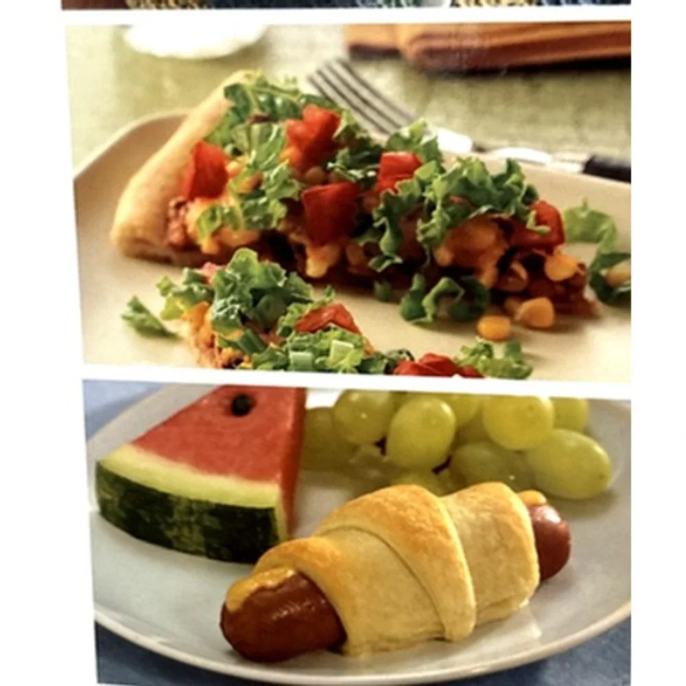 Pillsbury: Dough Magic recipes cookbook hardcover spiral glossy pages